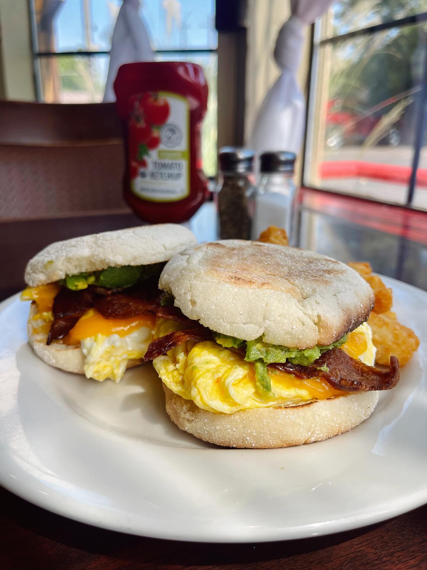 Friends clinking glasses on the patio